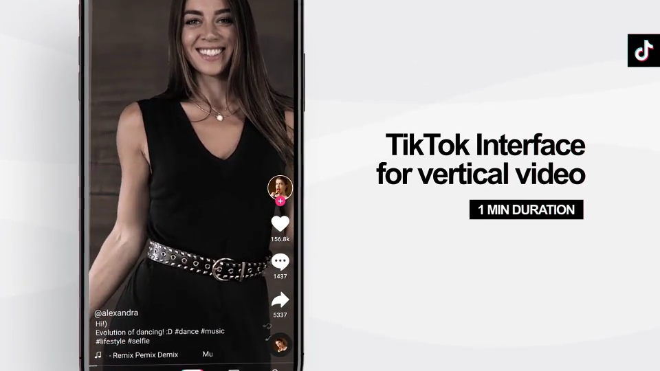 TikTok Interface Template